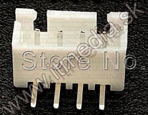 Image of JST-XH 2.54mm connector *PANEL MOUNTABLE* 4-pin 90 degree (IT14522)